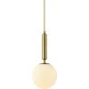 Remise ⭐ ZOLGINAH Nordic Moderne Simple Suspension Lampe Boule De Verre Plafonnier Simple Tête Suspension Loft Loft Pour Chambre Salle À Manger Restaurant Salon (Blanc Mat Laiteux) 👏