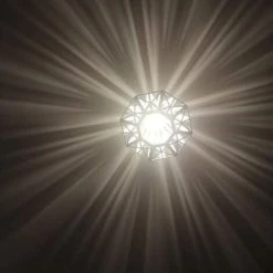 Meilleure vente 😉 ZOLGINAH Plafonnier Vintage Industrielle Lustre En Fer Cage Abat-jour Lampe De Plafond E27 Éclairage Décoration Suspension Luminaire Pour Chambre Entrée Couloir Bar Restaurent, 20CM (Blanc) ⌛ -Suspension Soldes 59346628 5