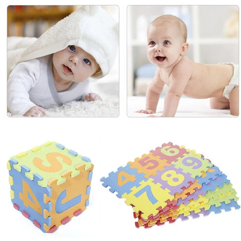 Acheter 😍 DYHF Tapis Puzzle 36pcs 26 Lettres+10 Chiffres En Mousse EVA 15.5*15.5cm Pour Bébé/Enfant - Couleur ✔️ 1 Acheter 😍 DYHF Tapis Puzzle 36pcs 26 Lettres+10 Chiffres En Mousse EVA 15.5*15.5cm Pour Bébé/Enfant - Couleur ✔️