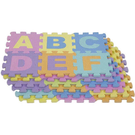 Acheter 😍 DYHF Tapis Puzzle 36pcs 26 Lettres+10 Chiffres En Mousse EVA 15.5*15.5cm Pour Bébé/Enfant - Couleur ✔️ 2 Acheter 😍 DYHF Tapis Puzzle 36pcs 26 Lettres+10 Chiffres En Mousse EVA 15.5*15.5cm Pour Bébé/Enfant - Couleur ✔️ – Image 2