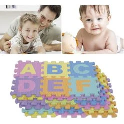 Acheter 😍 DYHF Tapis Puzzle 36pcs 26 Lettres+10 Chiffres En Mousse EVA 15.5*15.5cm Pour Bébé/Enfant - Couleur ✔️ 7 Acheter 😍 DYHF Tapis Puzzle 36pcs 26 Lettres+10 Chiffres En Mousse EVA 15.5*15.5cm Pour Bébé/Enfant - Couleur ✔️ -Suspension Soldes 59689954 3