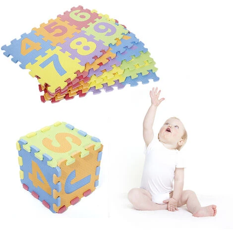 Acheter 😍 DYHF Tapis Puzzle 36pcs 26 Lettres+10 Chiffres En Mousse EVA 15.5*15.5cm Pour Bébé/Enfant - Couleur ✔️ 5 Acheter 😍 DYHF Tapis Puzzle 36pcs 26 Lettres+10 Chiffres En Mousse EVA 15.5*15.5cm Pour Bébé/Enfant - Couleur ✔️ – Image 5