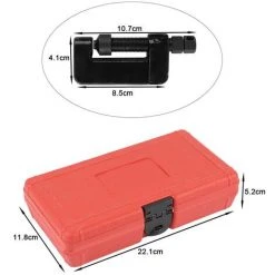 Meilleure vente ✨ DYHF Kit Complet Rivé Dérive Démontage De Chaîne Moto Acier Rivetage Separateur - Noir ✨ -Suspension Soldes 59689965 3