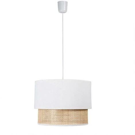 Sortie 👏 OSTARIA Suspension Gigogne Rotin Blanc D35 - Blanc 🎉 4 Sortie 👏 OSTARIA Suspension Gigogne Rotin Blanc D35 - Blanc 🎉 – Image 4