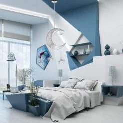 Tout neuf ❤️ COMELY Lustre Suspension Lune étoiles LED Plafonnier Luminaire Aluminium Avec 5 Ampoules Pour Enfants Chambre (lumière Blanche) ⌛ 7 Tout neuf ❤️ COMELY Lustre Suspension Lune étoiles LED Plafonnier Luminaire Aluminium Avec 5 Ampoules Pour Enfants Chambre (lumière Blanche) ⌛ -Suspension Soldes 60876870 3