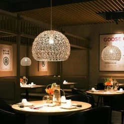 Coupon 🔥 RHAFAYRE Lustre Suspension 25 Cm Country Style Rétro Lampe Suspendue En Rotin Tissé À La Main En Bambou Abat Salon Chambre Hauteur Réglable Lampe De Plafond Lampe Salle À Manger Plafond Plafonnier Droplight 🎉 -Suspension Soldes 61101024 4