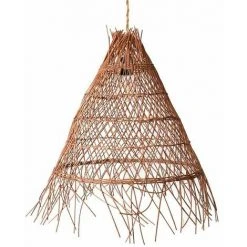 Le moins cher 😍 BARCELONA LED Lampe De Plafond En Osier "Willow" | Corde - Corde 🔥 -Suspension Soldes 64026093 5