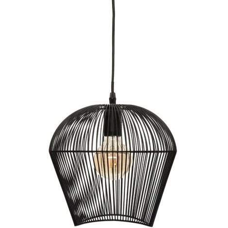 Meilleur prix 😍 Suspension "jena" En Métal Filaire Hauteur 25 Cm Atmosphera - Noir ❤️ 1 Meilleur prix 😍 Suspension "jena" En Métal Filaire Hauteur 25 Cm Atmosphera - Noir ❤️