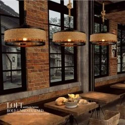 Vente flash ❤️ HAZEL Lampe Suspendue Vintage Corde Pendentif E27 Lustres Rétro Plafonnier Industriel En Fer Forgé Loft Plafond Lampe Suspendue Rustique Chanvre Corde Ronde Fer Cage Restaurant De Plafond 😍 9 Vente flash ❤️ HAZEL Lampe Suspendue Vintage Corde Pendentif E27 Lustres Rétro Plafonnier Industriel En Fer Forgé Loft Plafond Lampe Suspendue Rustique Chanvre Corde Ronde Fer Cage Restaurant De Plafond 😍 -Suspension Soldes 64196530 5