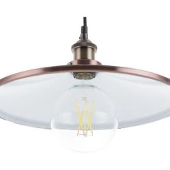 Bon marché ❤️ BELIANI Lampe Suspension Cuivré - Cuivré ✨ 9 Bon marché ❤️ BELIANI Lampe Suspension Cuivré - Cuivré ✨ -Suspension Soldes 7769705 5