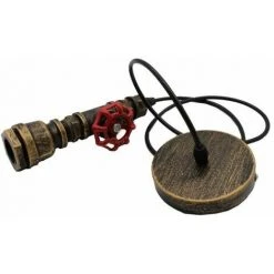 Meilleure affaire ✨ STOEX E27 Vintage Style Suspension Industrielle Luminaire Tuyau De Fer Lustres De Plomberie Chanvre Rétro Lampe Pour Restaurant Bar Cafe 😍