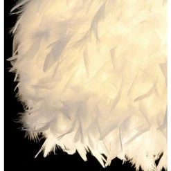 Promo ❤️ STOEX Lustre Suspension En Plumes Blanc E27 40W - Diamètre 45CM ✨ 7 Promo ❤️ STOEX Lustre Suspension En Plumes Blanc E27 40W - Diamètre 45CM ✨ -Suspension Soldes 9528382 4