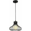 Budget ✨ STOEX Lustre Suspension Industrielle Rétro, Plafonnier En Fer Métal Cage Abat-Jour Luminaire 23cm Noir ⭐