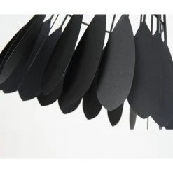 De gros ⭐ STOEX Suspension Vintage Industrielle En Métal, Lustre Abat-Jour En Forme Badminton Pour Chambre Salle à Manger Café, Noir 🛒 -Suspension Soldes 9528409 5