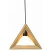Meilleur prix 🔥 STOEX Suspension Design Triangle En Bois 32cm 110-220V Corde Ajustable-Luminaire Suspension Salle à Manger ❤️